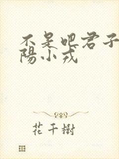 不是吧君子也防阳小戎