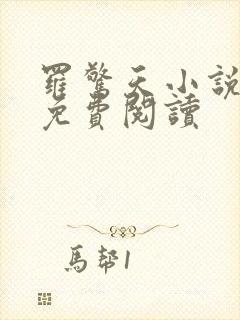 罗惊天小说全文免费阅读