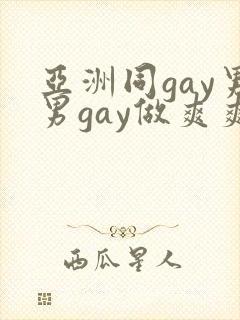 亚洲同gay男男gay做爽爽的视频封面
