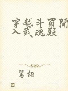 穿越斗罗开局加入武魂殿