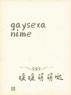 gaysexanime封面