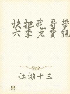 快把我哥带走第六季免费观看