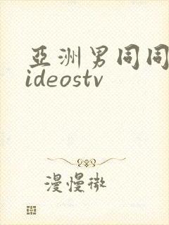 亚洲男同同性videostv