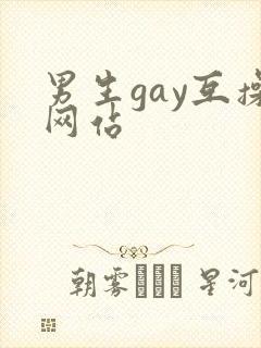男生gay互操网站封面