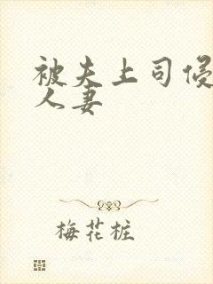 被夫上司侵犯的人妻封面