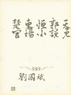 楚东恒郭天宇的官场小说免费阅读