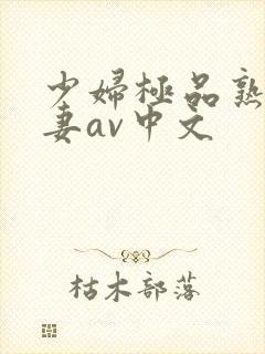 少妇极品熟妇人妻av中文封面
