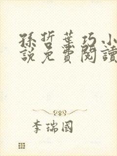 孙哲叶巧小妈小说免费阅读