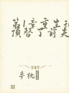 第1章重生后我顶替了前夫白月光