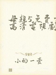 母亲5免费完整高清电视剧在线看荣耀