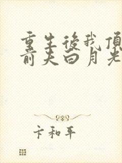 重生后我顶替了前夫白月光小