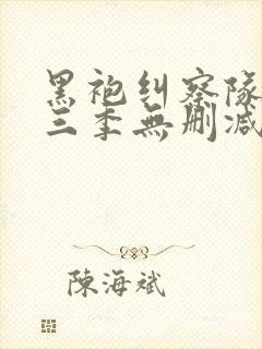 黑袍纠察队 第三季无删减封面