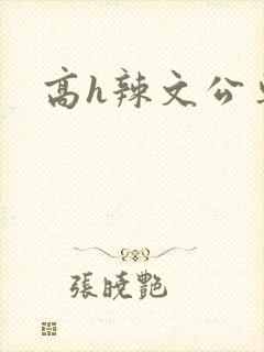 高h辣文公车封面