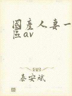 国产人妻一区二区av