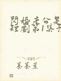 闪婚老公是总裁短剧第1集预告
