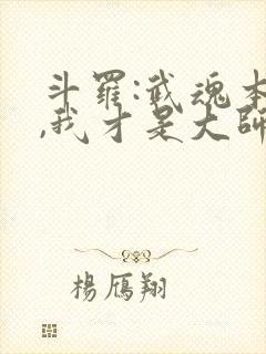 斗罗:武魂本体,我才是大师免费阅读