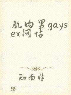 肌肉男gaysex网站