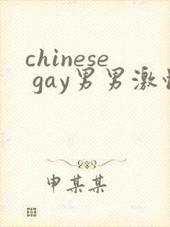 chinese gay男男激情