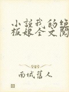 小说我的绝色老板娘全文阅读