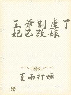 王爷别虐了,王妃已改嫁