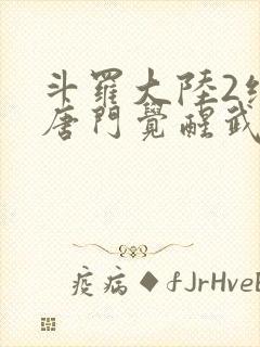 斗罗大陆2绝世唐门觉醒武魂