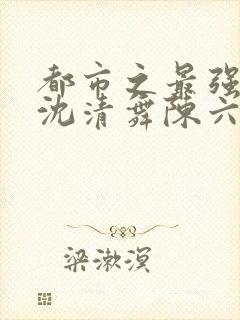 都市之最强狂兵沈清舞陈六合