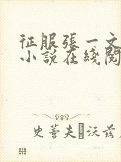 征服张一文主角小说在线阅读最新章节