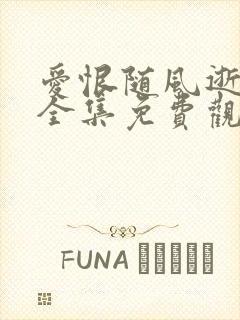 爱恨随风逝短剧全集免费观看