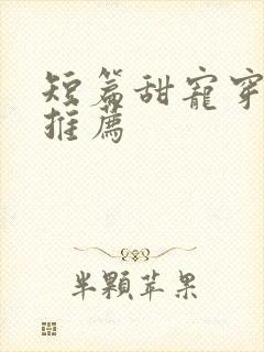 短篇甜宠穿书文推荐