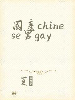 国产chinese男gay