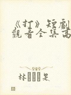 《打》短剧免费观看全集高清