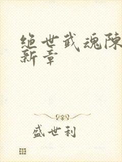 绝世武魂陈枫最新章