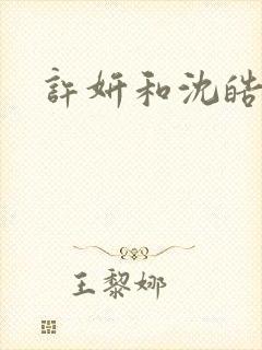 许妍和沈皓明