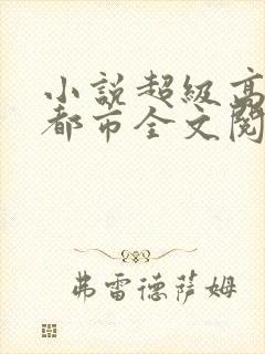 小说超级高手在都市全文阅读免费