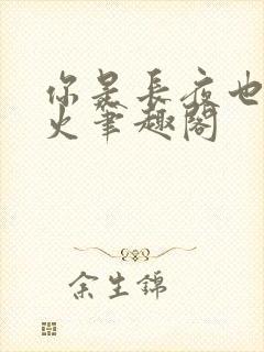 你是长夜也是灯火笔趣阁