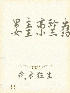 男主高干出轨文女主小三的小说