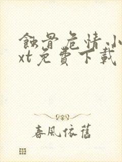 蚀骨危情小说txt免费下载