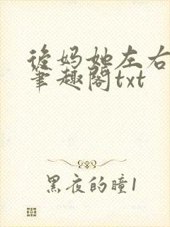 后妈她左右为男笔趣阁txt封面