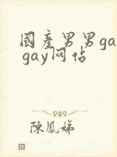 国产男男gay gay网站封面