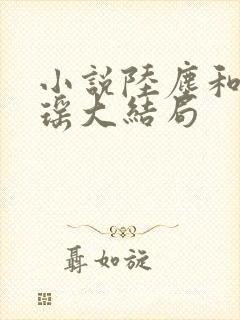 小说陆尘和李清瑶大结局封面