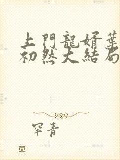 上门龙婿叶辰萧初然大结局
