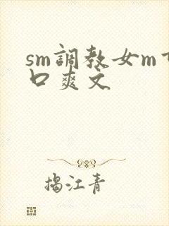 sm调教女m重口爽文封面
