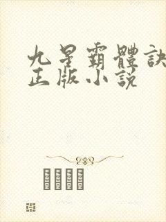 九星霸体诀龙尘正版小说