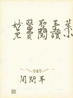 妙医圣手叶皓轩免费阅读小说