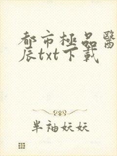 都市极品医神叶辰txt下载