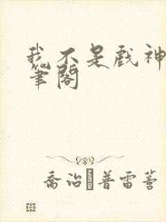 我不是戏神新趣笔阁