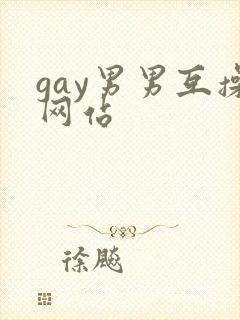 gay男男互操网站