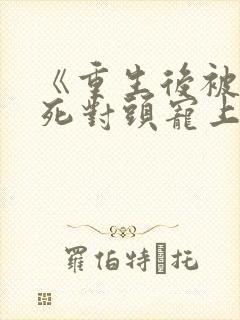 《重生后被渣男死对头宠上天》封面