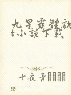 九星霸体诀txt小说下载