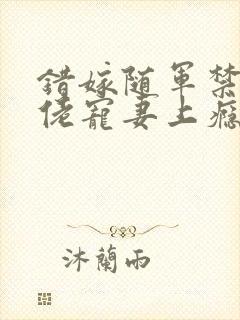 错嫁随军禁欲大佬宠妻上瘾免费